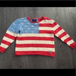 POLO Ralph Lauren American flag sweater